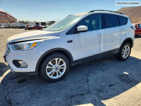 2018 Ford Escape Se VIN 1FMCU9GD7JUD60886 фото 1