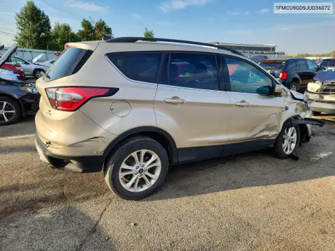 1FMCU9GD9JUD36072 — 2018 Ford Escape, фото 3 з Copart, Передня частина