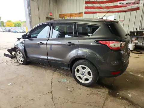 1FMCU0F72JUB99113 — 2018 Ford Escape, ფოტო 2, Copart, ქვედა ნაწილის დაზიანება