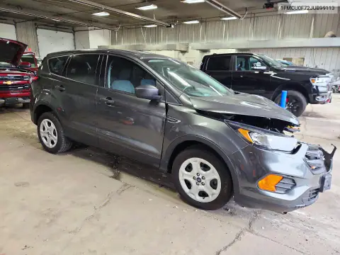 1FMCU0F72JUB99113 — 2018 Ford Escape, ფოტო 4, Copart, ქვედა ნაწილის დაზიანება