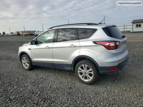 1FMCU9GD8JUA65943 — 2018 Ford Escape, photo 2 from Copart 21.10.2026, Side