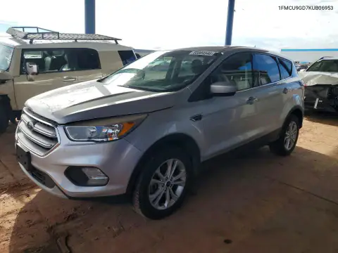 1FMCU9GD7KUB06953 — 2019 Ford Escape, უკანა ნაწილი (Rear End), ფოტოები შეკეთებამდე