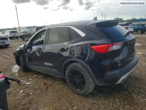 1FMCU0G67MUA75526 — 2021 Ford Escape, фото 2 з Copart 19.10.2026, Пошкодження з усіх боків