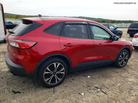 2021 Ford Escape Se VIN 1FMCU0G67MUB09142 фото 3