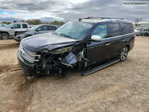 1FMJU1MT0MEA88006 — 2021 Ford Expedition, Przód, zdjęć przed naprawą