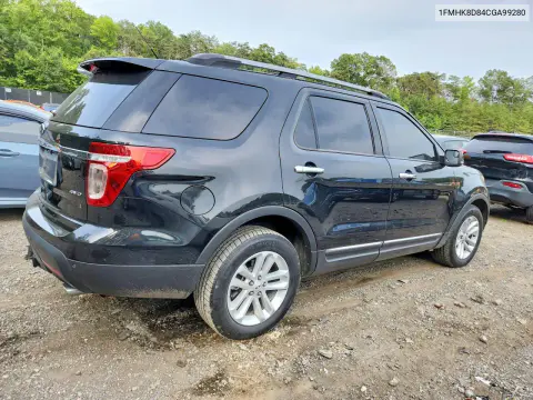 2012 Ford Explorer Xlt VIN 1FMHK8D84CGA99280 фото 3