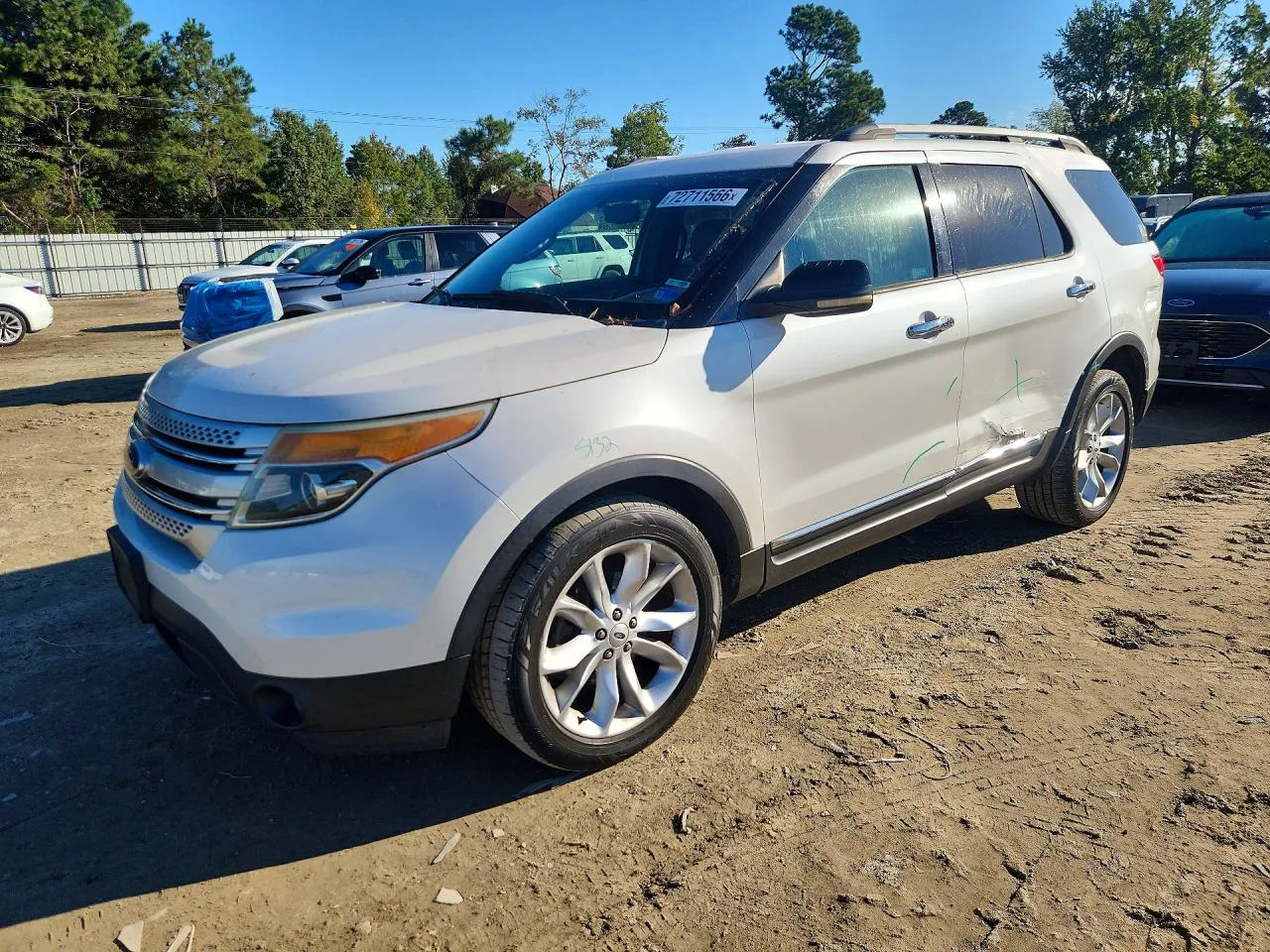 2012 Ford Explorer Xlt VIN 1FMHK8D8XCGA54182 фото 1