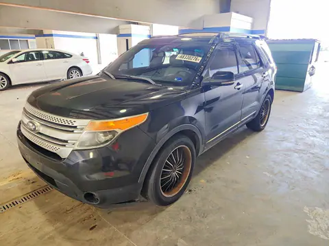 1FM5K7D8XDGA32973 — 2013 Ford Explorer, Боковая часть (Side), фото до ремонта