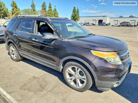 2013 Ford Explorer Limited VIN 1FM5K7F81DGC24893 фото 4