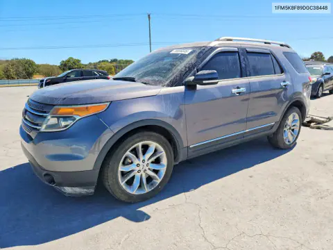 2013 Ford Explorer Limited VIN 1FM5K8F89DGC38448 фото 1