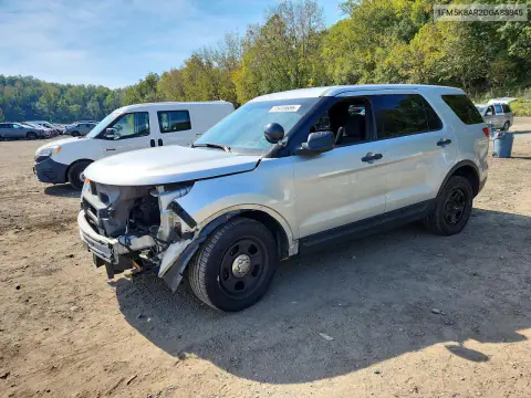 1FM5K8AR2DGA88845 — 2013 Ford Explorer, Передняя часть, фото до ремонта