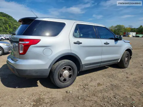2013 Ford Explorer Police Interceptor VIN 1FM5K8AR2DGA88845 фото 3