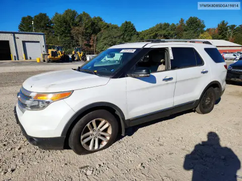 1FM5K8D85DGA19814 — 2013 Ford Explorer, Боковая часть, фото до ремонта