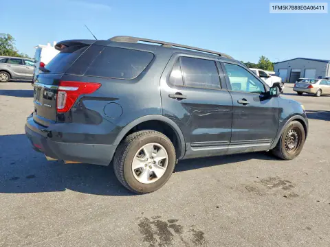 2014 Ford Explorer VIN 1FM5K7B88EGA06411 фото 3