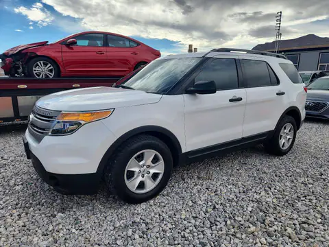 1FM5K7B82EGA49335 — 2014 Ford Explorer, Rear end (Rear End), before-repair photos