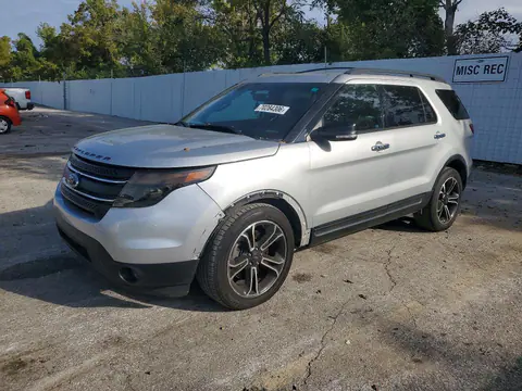 1FM5K8GTXEGC32842 — 2014 Ford Explorer, Боковая часть (Side), фото до ремонта
