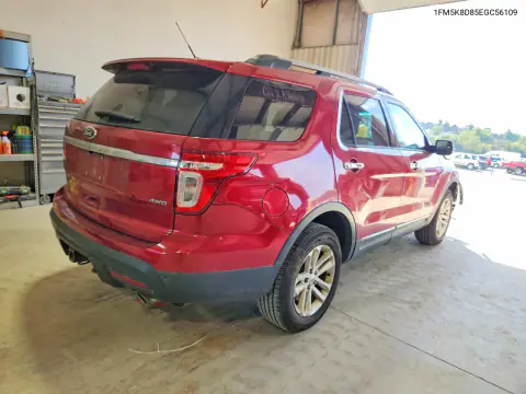2014 Ford Explorer Xlt VIN 1FM5K8D85EGC56109 фото 3