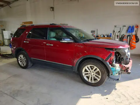 2014 Ford Explorer Xlt VIN 1FM5K8D85EGC56109 фото 4