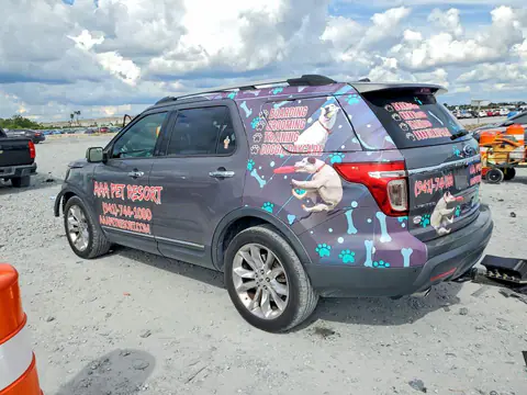 2014 FORD EXPLORER VIN 1FM5K7F8XEGA97241 фото 2