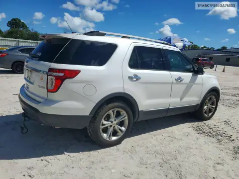 1FM5K7F88EGA76503 — 2014 Ford Explorer, фото 3 с аукциона Copart 21.10.2026, Механические повреждения