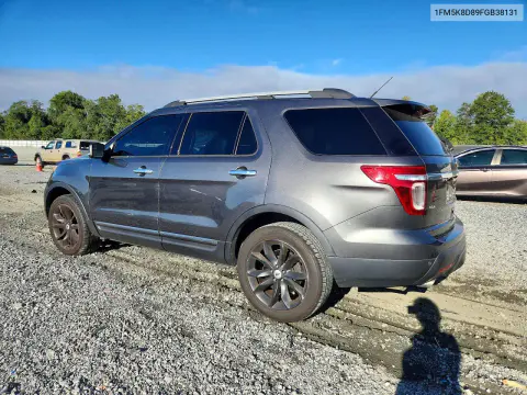 2015 Ford Explorer Xlt VIN 1FM5K8D89FGB38131 фото 2