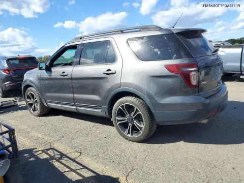 2015 Ford Explorer Sport VIN 1FM5K8GT7FGA81119 фото 2