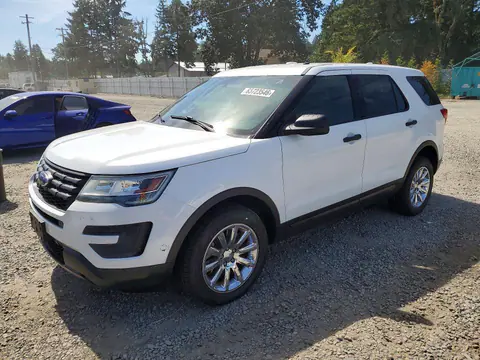 1FM5K8AR1GGA47255 — 2016 Ford Explorer, Tył (Rear End), zdjęć przed naprawą