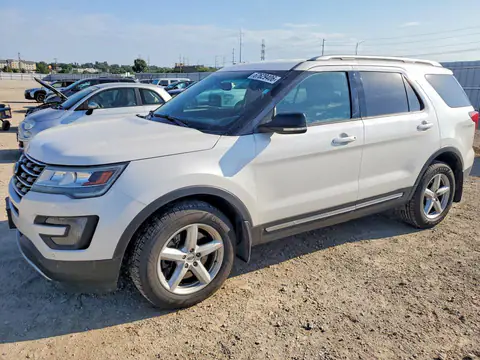 1FM5K8DHXGGB52606 — 2016 Ford Explorer, Град (Hail), фото до ремонта