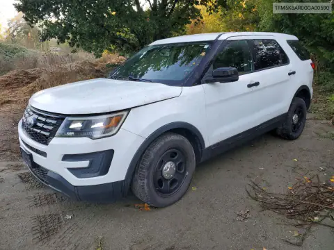 1FM5K8AR0GGA00590 — 2016 Ford Explorer, ЕСТЕСТВЕННЫЙ ИЗНОС, фото до ремонта