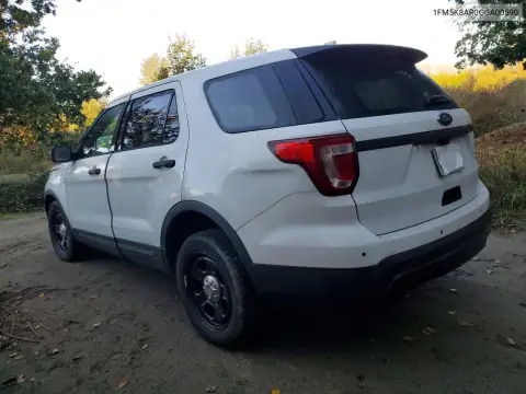 1FM5K8AR0GGA00590 — 2016 Ford Explorer, photo 2 from Copart 28.10.2026, Normal wear