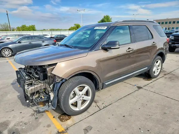 1FM5K8D81GGD02389 Ford Explorer 2016 — Front end damage, before-repair photo