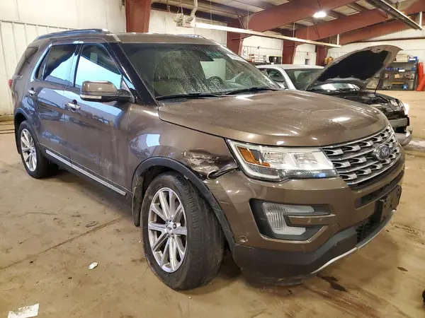 1FM5K8F80GGC96145 — 2016 Ford Explorer, photo 4 from Copart, Front end