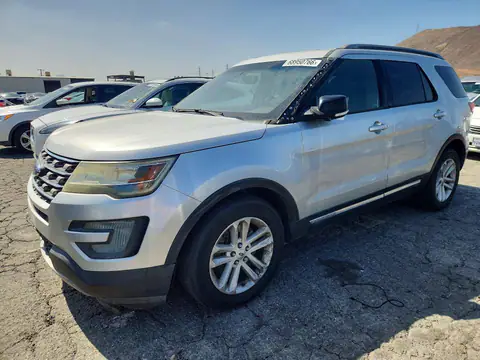 1FM5K7D85GGC05027 — 2016 Ford Explorer, Parte delantera (Front End), fotos antes de reparar