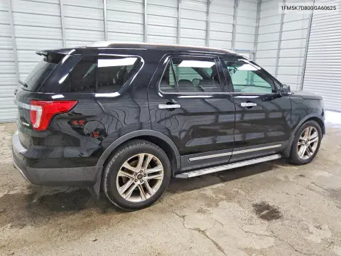 2016 Ford Explorer Xlt VIN 1FM5K7D80GGA60625 фото 3