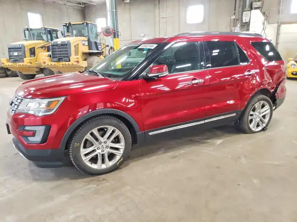 1FM5K7F86GGC59269 Ford Explorer 2016 — повреждение Задняя часть, фото до ремонта