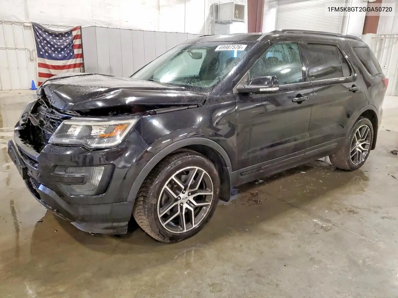 2016 Ford Explorer Sport VIN 1FM5K8GT2GGA50720 фото 1