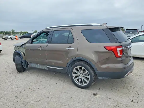1FM5K8F89GGA20806 — 2016 Ford Explorer, photo 2 from Copart, Front end