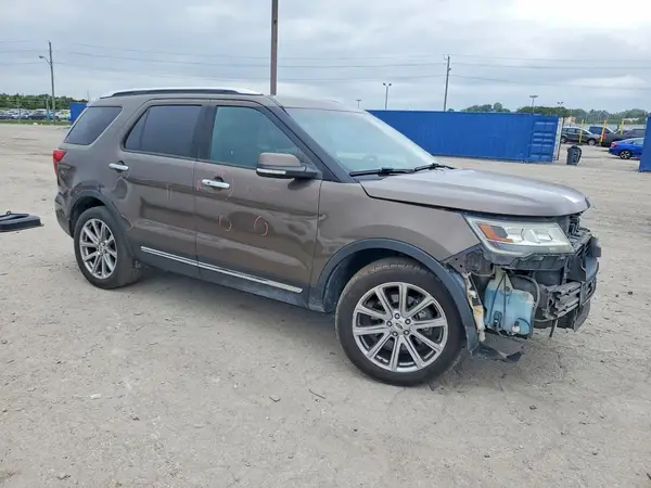1FM5K8F89GGA20806 — 2016 Ford Explorer, photo 4 from Copart, Front end