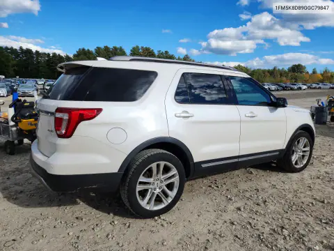 2016 Ford Explorer Xlt VIN 1FM5K8D89GGC79847 фото 3