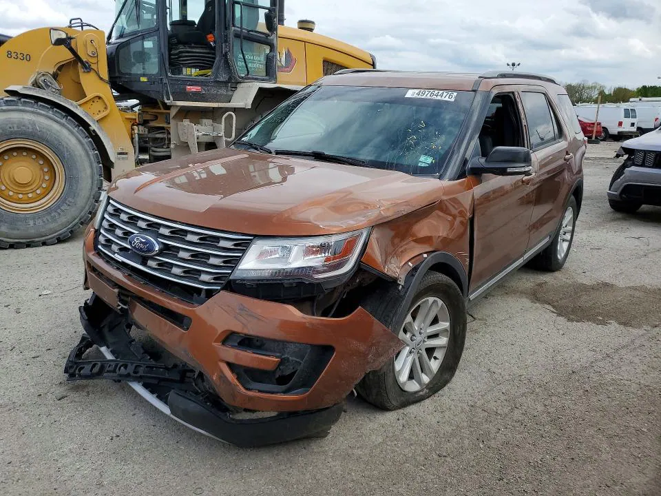 2017 FORD EXPLORER VIN 1FM5K7D80HGA92170 фото 1