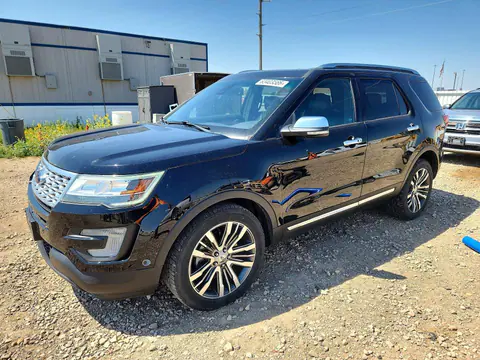 1FM5K8HT7HGB46133 — 2017 Ford Explorer, Grad (Hail), zdjęć przed naprawą
