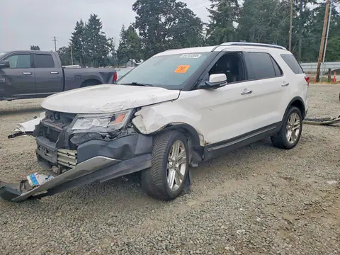 1FM5K8F82HGD72675 — 2017 Ford Explorer, Передняя часть (Front End), фото до ремонта