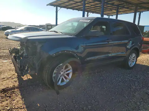 1FM5K8B81HGC80446 — 2017 Ford Explorer, Передняя часть (Front End), фото до ремонта