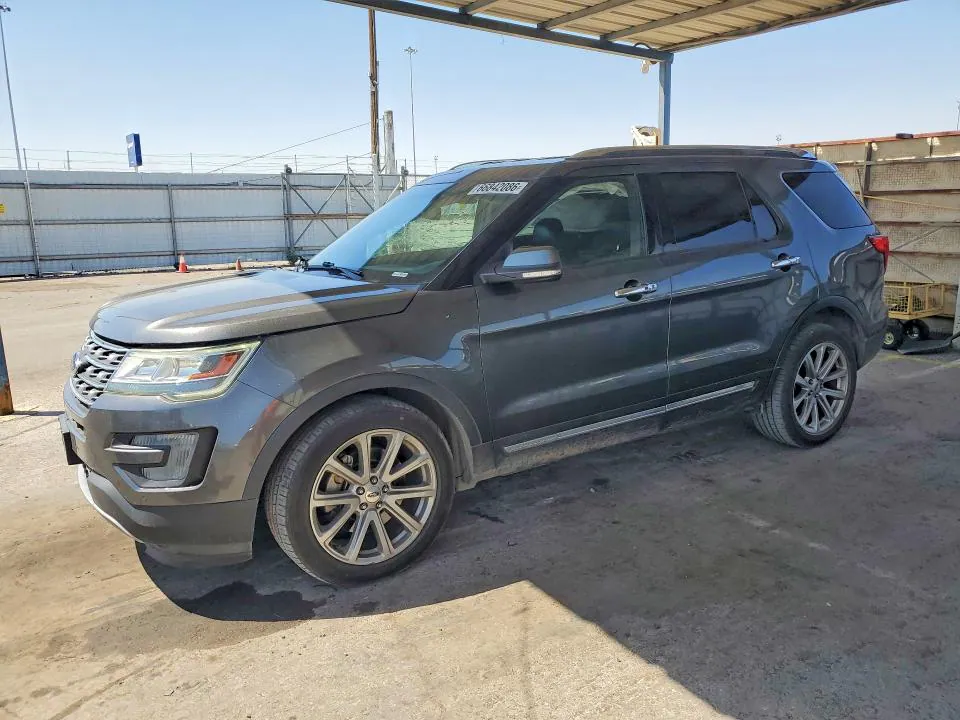 2017 FORD EXPLORER VIN 1FM5K7F81HGA11822 фото 1