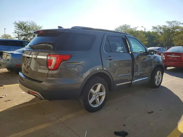 1FM5K8D81HGD97814 — 2017 Ford Explorer, photo 3 from Copart, Side