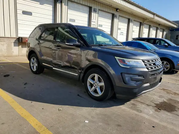 1FM5K8D81HGD97814 — 2017 Ford Explorer, photo 4 from Copart, Side