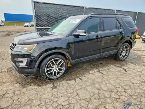 1FM5K8GT8HGD02357 — 2017 Ford Explorer, Мелкие вмятины y царапины (Minor Dent/Scratches), fotos antes de reparar