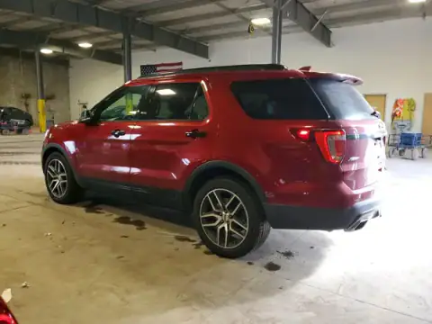 1FM5K8GT8HGD47671 — 2017 Ford Explorer, foto 2 de Copart, Vandalismo