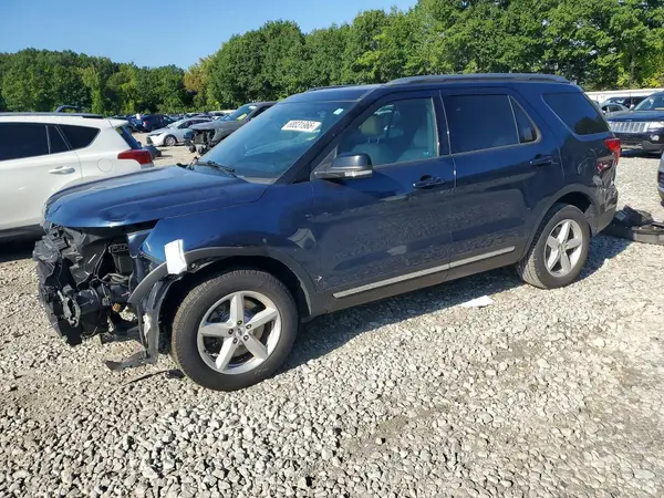 1FM5K8D84HGD75144 Ford Explorer 2017 — uszkodzenie Przód, zdjęcie przed naprawą