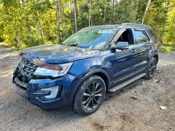 1FM5K8D85HGC96968 — 2017 Ford Explorer, Front end (Front End), before-repair photos